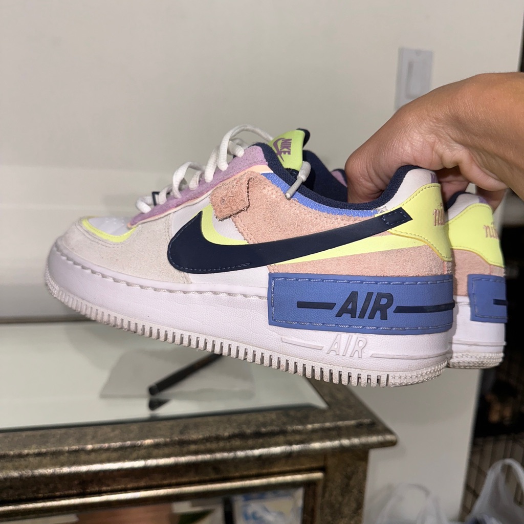 Nike Air Force 1 Shadow 'Crimson Tint Volt'